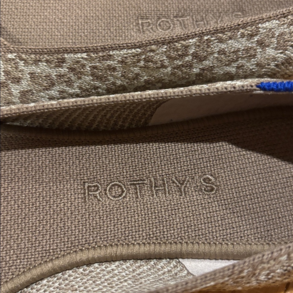 Rothy’s The Flat Round toe in Portabello Spot print 7.5 - Picture 12 of 12